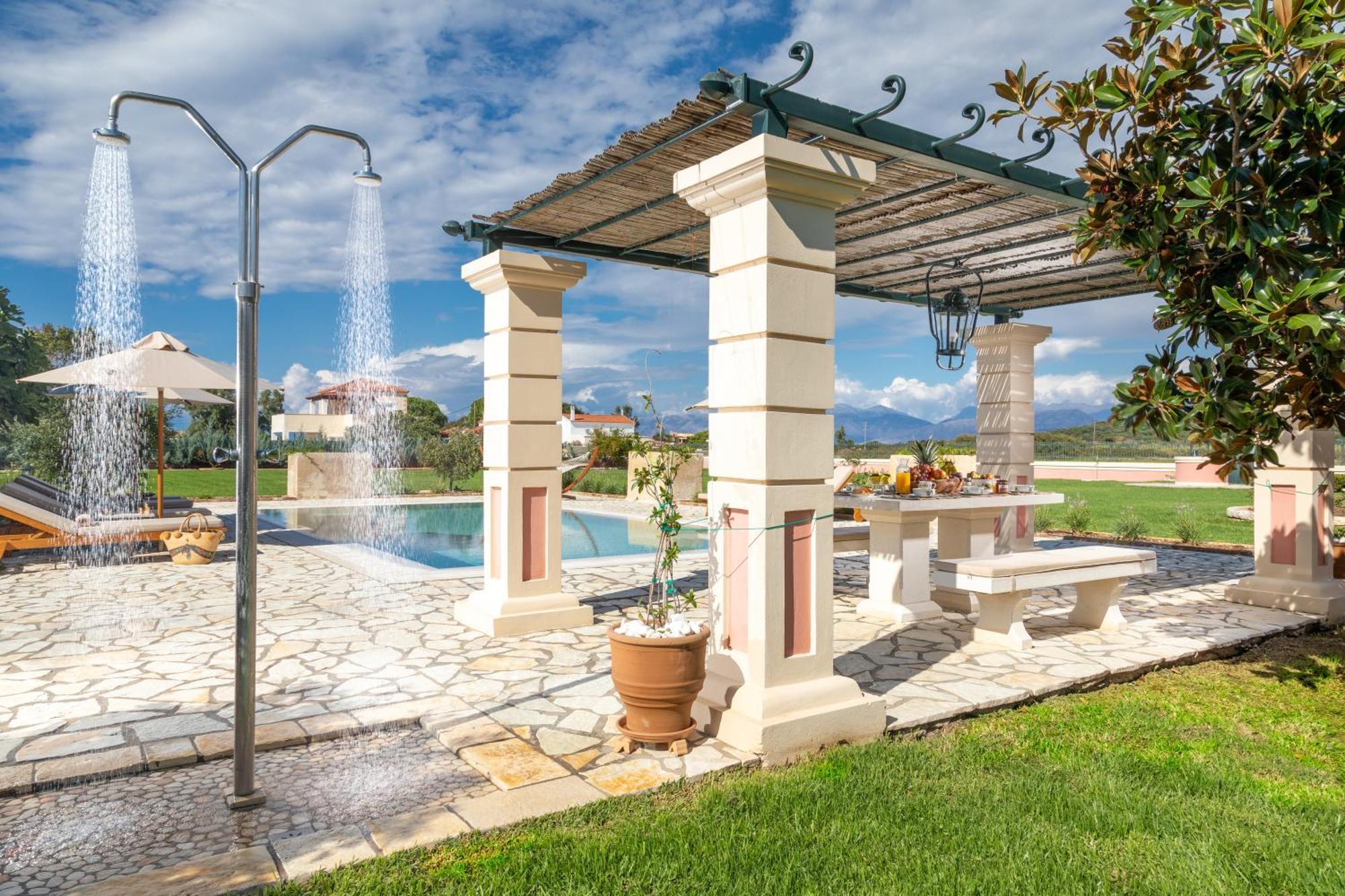 Villa Rose Corfu Almiros Beach Exterior foto