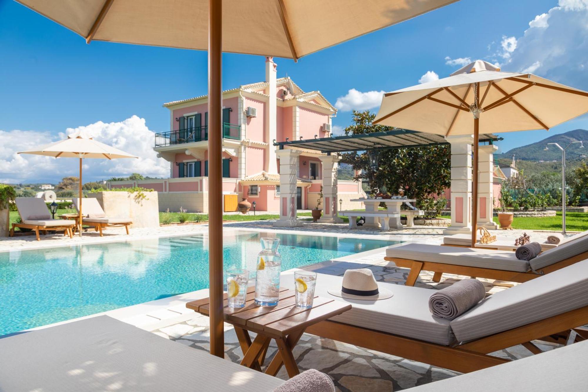 Villa Rose Corfu Almiros Beach Exterior foto